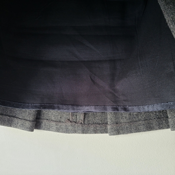 Simons Icōne Grey Pleated Skirt Size 6 - Picture 8 of 11